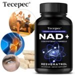 NAD+ Supplements, Supplements with Quercetin + Resveratrol - Supports Cell Health, Muscle, Brain, Vision and Heart Health